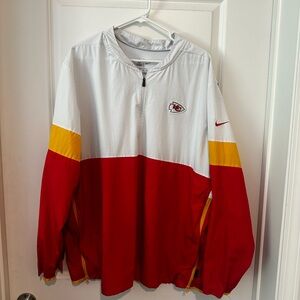 Nike Kansas City Chiefs On-Field Apparel Quarter Zip